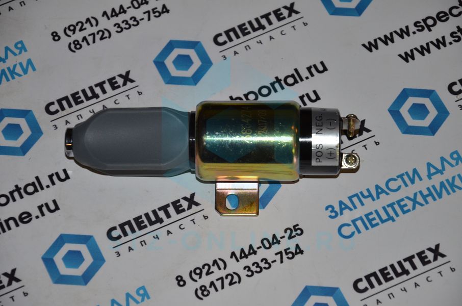 Клапан отсечки топлива (соленоид 24V) 34287-01300, 3864274 (OEM)